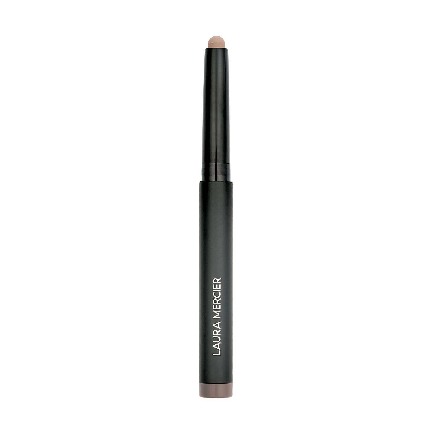 Laura Mercier Caviar Stick Cream Eyeshadow: Matte Finish, 24HR Wear, Long Lasting, Rich Color, Easily Blendable and Buildable, Waterproof, Hyaluronic Acid Infused, Eyeshadow Stick Set, Cobblestone