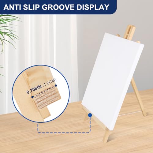 ESRICH 2pcs 17 Inch Tabletop Easels, Easel Stand for Painting,Tripod, Painting Party Easel, Kids Student Desktop Easel for Painting,Paint Easel for Canvas Painting