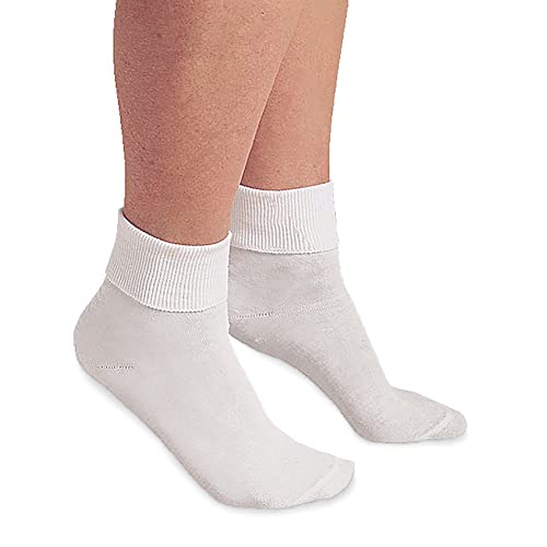 Buster Brown Ankle Socks - White - Small