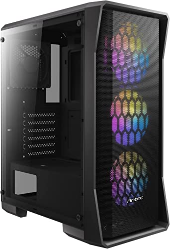 ANTEC NX Series NX360, High-Airflow Mesh Front Panel, 4 x 120mm Fans Included, Tempered Glass Side Panels, 360mm Radiator Support, Mid-Tower ATX Gaming Case