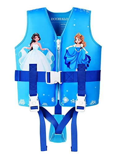 DOOHALO Toddler Swim Vest Kids Swimming Training Vest for Boys Girls Suitable for Age 1 to 8 Years 20Ibs - 46Ibs