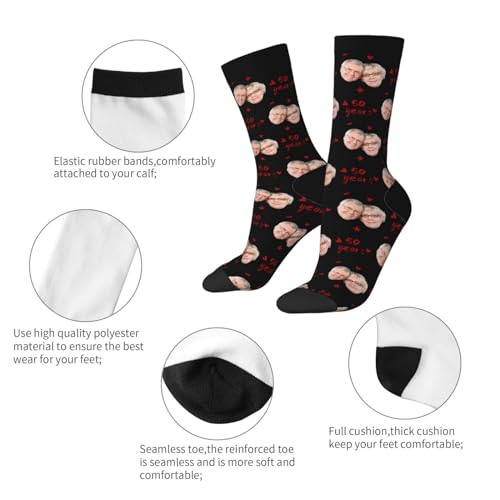 Cerburny Novelty Funny Cat Printed Womens Socks Cute Ankle Socks Men Unisex Soft Sock