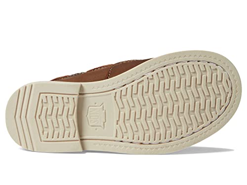 Florsheim Boy's Croquet Jr Moc Toe Boat Shoe (Toddler/Little Kid/Big Kid) Tan 3 Medium