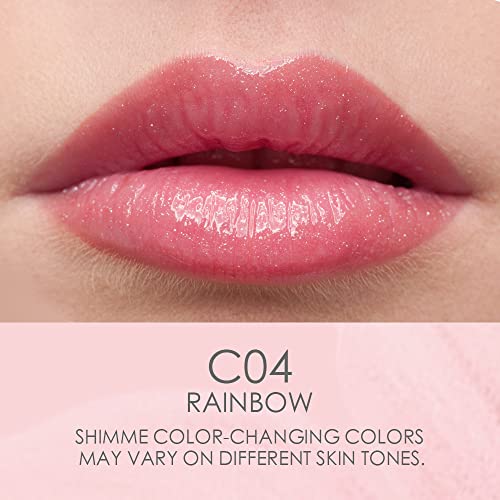 CATKIN Lip Balm Color Tinted Changing Lipstick Ultra Hydrating Lip Moistrurizer Chapstick with Vitamin E Nourishing For Cracked & Dry Lips 0.12 oz C06 CAMELLIA