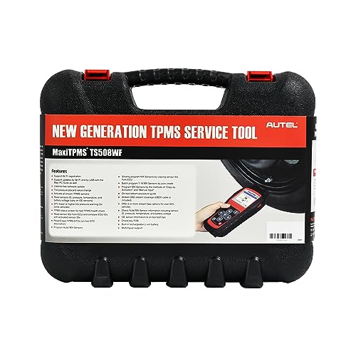 Autel MaxiTPMS TS508WF KIT TPMS Programming Tool, 2024 Upgraded WiFi Ver. of TS508K TS508 TS501 TS601 w/ $120 4PCS 315MHz+433MHz Autel MX-Sensor, Full TPMS Activate Relearn Diagnostic Scan Tool