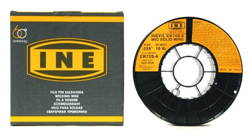INEFIL ER70S-6 .035-Inch on 10-Pound Spool Carbon Steel Mig Solid Welding Wire