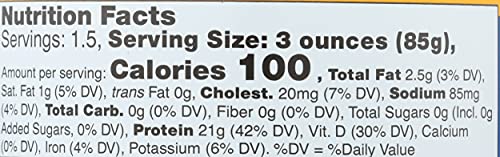 Wild Planet Wild Albacore Tuna,No Salt Added, Canned Tuna, Sustainably Wild-Caught, Pole & Line, Non-GMO, Kosher 5 oz