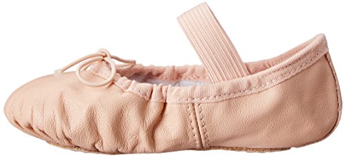 Bloch Baby-Girl's Dance Dansoft Full Sole Leather Ballet Slipper/Shoe, Theatrical Pink, 6.5 A US Toddler