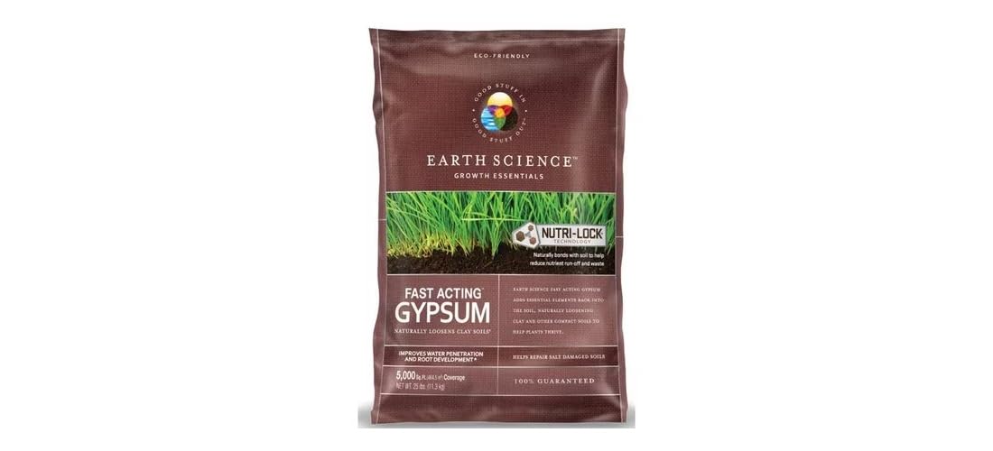 Earth Science Fast Acting Gypsum (25 lb.)