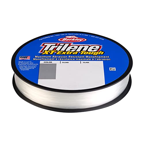 Berkley Trilene® XT®, Low-Vis Green, 14lb | 6.3kg, 3000yd | 2743m Monofilament Fishing Line, Suitable for Saltwater and Freshwater Environments