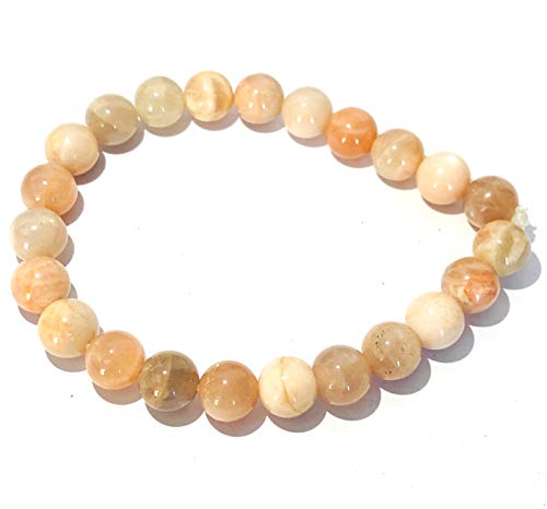 crystalmiracle Tigers Eye 7 MM Faceted Round Bead Bracelet Crystal Healing Fashion Accessory Handcrafted