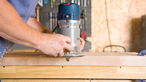 BOSCH 1617EVS 2.25 Horesepower Electronic Fixed-Base Router with a Variable Speed Motor