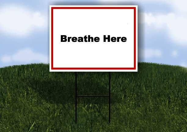 BEE-FRIENDLY ZONE White Red Black 1 Single Sided 18x24 in Yard Road Sign w/stand