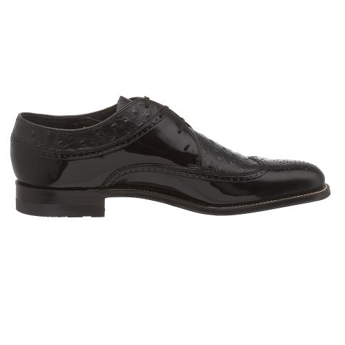 STACY ADAMS Mens Wingtip Oxfords-shoes, Burgundy - 375, 13 US