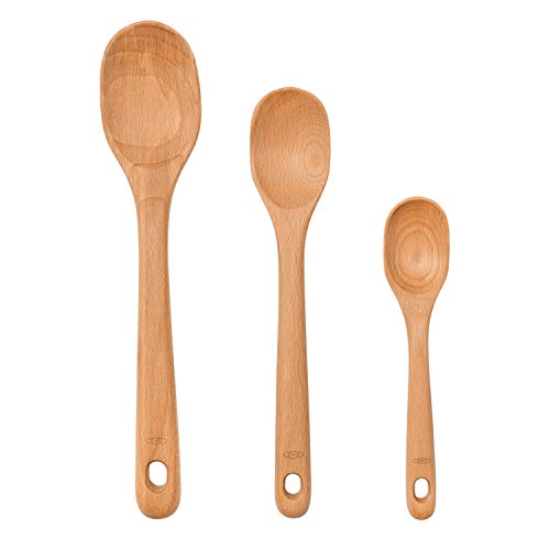 OXO Good Grips Beechwood Salad Servers – 2-Piece Set