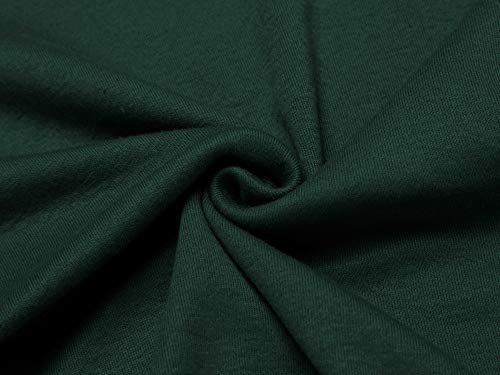 Poriff Men's Classic Turtleneck Tops Long Sleeve Slim Fit Knitted Cotton Pullover Sweaters Green Plaid S
