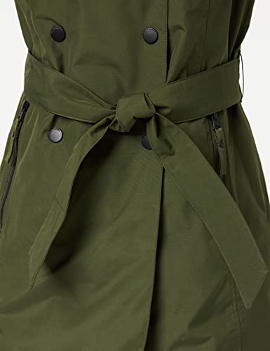 Helly Hansen Women's Welsey II Trench Insulated Waterproof Breathable Jacket, 431 Utility Green, X-Small