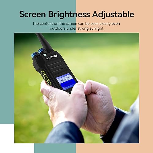 Retevis Ailunce HA1G GMRS Handheld Radio, GMRS Radio with Speaker Mic, IP67 Waterproof, NOAA, 2800mAh USB-C Rechargeable Portable Two Way Radio