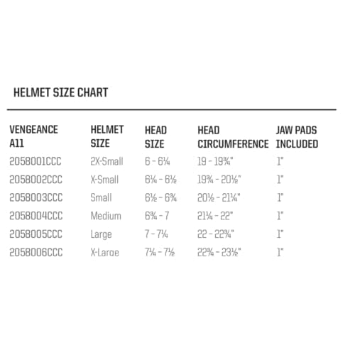 Schutt Sports Vengeance A11 Youth Football Helmet, Facemask NOT Included, Black, Small