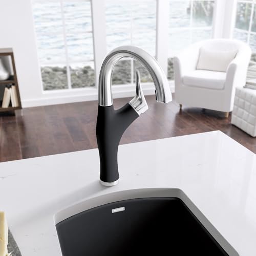 BLANCO 526378 Artona Bar/Prep Faucet, Anthracite
