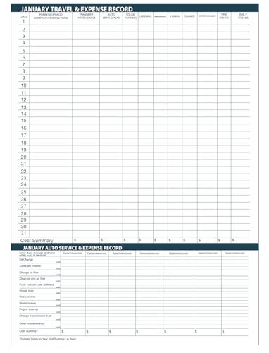 House of Doolittle 2025 Monthly Calendar Planner, Expense Log and Memo Pages Included, 6.9 x 8.75 Inches, December - January (HOD26802-25)