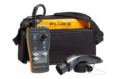 Fluke FEV100 Adapter Kit for Electric Vehicle Charging Station Testing, Test Type 1, Level 1, or Level 2 AC for EVSE