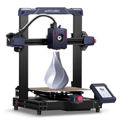 Anycubic Kobra 2 Max 3D Printer, 500mm/s High Speed with 7000rpm Fast Cooling Fans, Fully Auto Leveling Dual-Gear Direct Extruder Intelligent Control, Large Printing Size 420 * 420 * 500mm