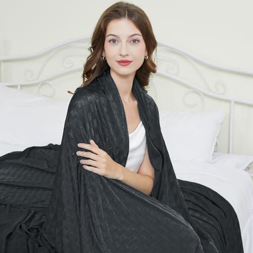 AmyHomie Cooling Blanket,Summer Blankets with Double Sided Cold Effect, Arc-Chill Q-Max>0.5 Cool Fiber, Breathable Lightweight Blankets for Hot Sleepers Night Sweats