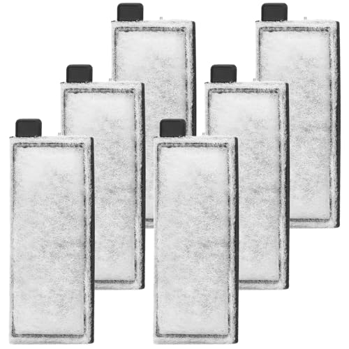 AQQA 8 Pack Aquarium Filter Cartridge Replacement Fish Tank Filter Cartridge for Aquarium Internal Filter (Small)