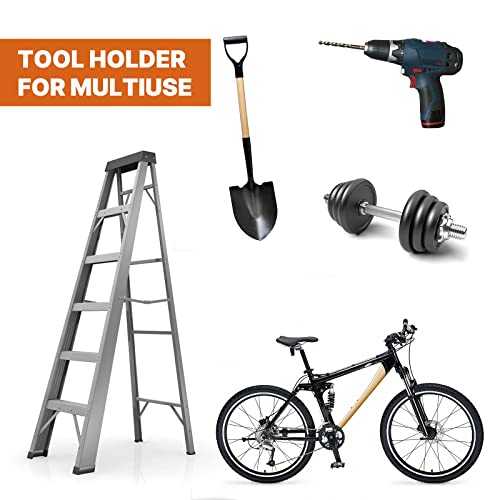 Flexi Rods Garage Organizer Wall Hanger - Garden Tool Rack for Grass Trimmer, Hedge Trimmer, Garage Tools, 1 Pack