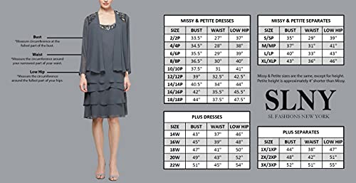 S.L. Fashions Women's Midi V-Neck Sheath Dress with Flutter Sleeves and Hip Decal, Blush, 16