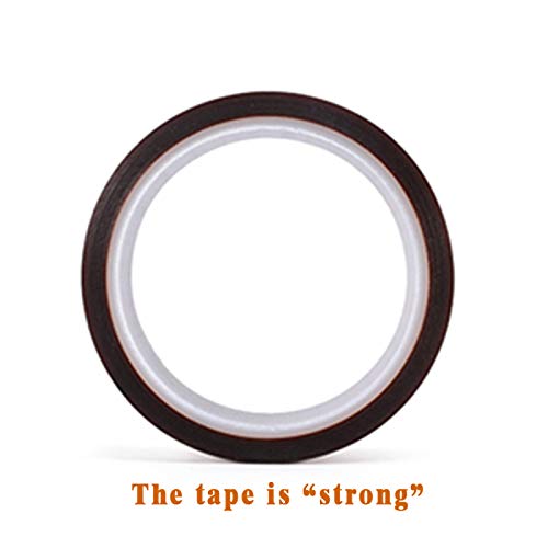 3 Pack PTFE Teflon Sheet 12 x 16" and 3 Rolls 10mm X 33m Heat Resistant Sublimation Thermal Tape for Heat Press Transfer,Non Stick Paper Reusable Craft Mat,Protects Iron,for Machines