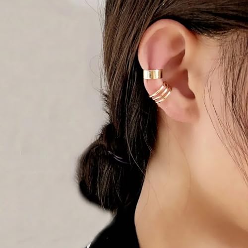 Gold Huggie Hoop Earrings for Women Trendy Dainty Earring Stacks Sets for Multiple Piercing Hoop Earrings Set Cartilage Earrings Jewelry Gifts