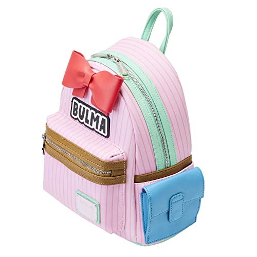 Loungefly Backpack Dragon Ball Bulma - Backpack - Cute Collectable Bag - Gift Idea - Official Merchandise - for Boys, Girls Men and Women - Anime Fans
