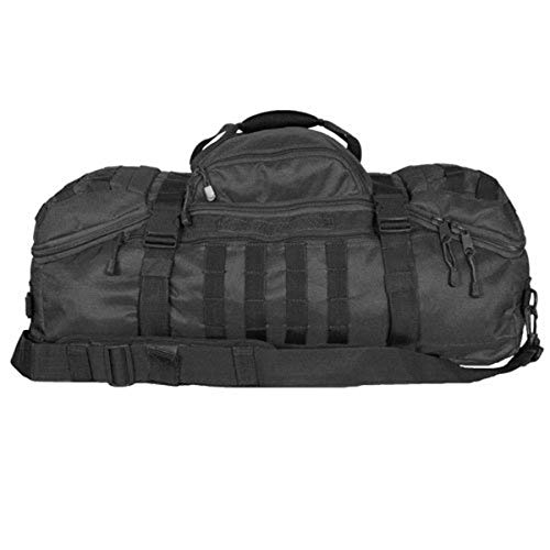 Fox Outdoor Products 3-in-1 Recon Gear Bag, Black 26" x 13" x 9"