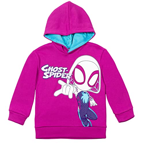 Marvel Spidey and His Amazing Friends Ghost-Spider Toddler Girls Pullover Hoodie 2T