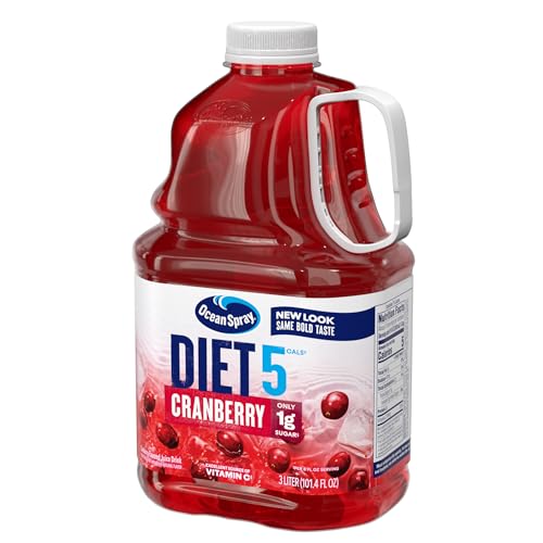 Ocean Spray® Diet Cranberry Juice Drink, 101.4 Fl Oz Bottle (Pack of 1)