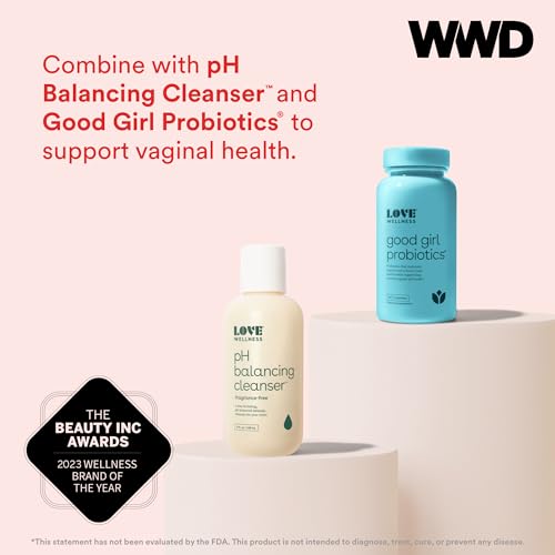 Love Wellness Vaginal Probiotic Suppositories, Flora Power | Fast-Acting Probiotic Strains & Vitamin C for Feminine Health | Supports pH Balance & Fresh Odor | Dairy-Free, Fragrance-Free & Non-GMO