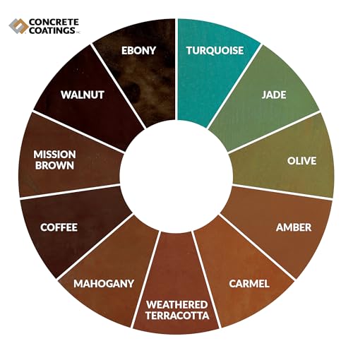 CC Concrete Coatings Vivid Acid Stain for Concrete Olive 1-Gallon