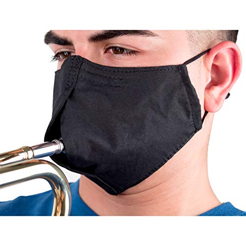 ProTec Wind Instrument Face Mask for Woodwind and Brass Instrument, Model A342, Size Large