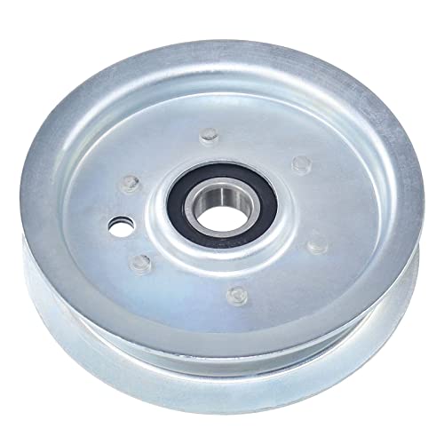 BOSFLAG 132-4718 Pulley Replaces Toro 132-4718 Pulley-Idler Flat, Exmark 1-603843, 116-3626, 132-7543, E603843 for Toro X4800, X4850, X5450, X4850, X5450, XS4850, XS5450, Xs5450, Zx4800 Riding Mowers