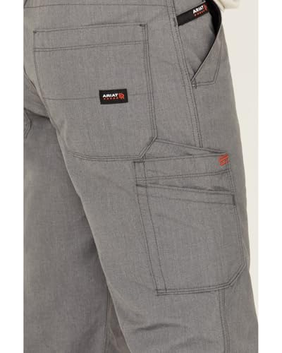 Ariat Male FR M4 Relaxed DuraLight Ripstop Boot Cut Pant Grey 32W x 38L