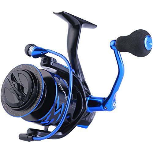 Sougayilang Spinning Fishing Rod Reel Combos,Portable Telescopic Fishing Pole,12+1 Ultra Smooth Spinning reels for Travel Saltwater Freshwater Fishing