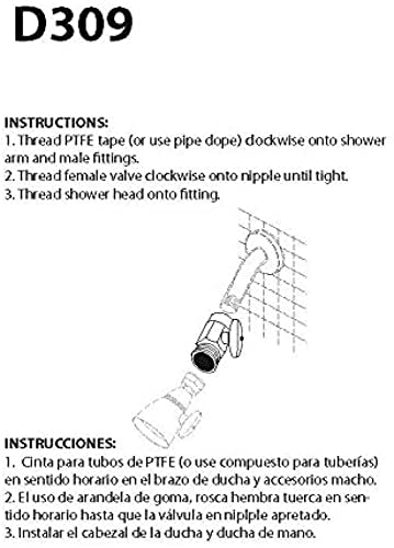 Westbrass D309-62 1/2" Shower Arm Volume Flow Control Trickle Valve, Matte Black