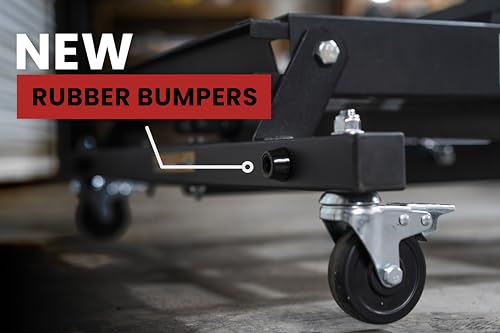 Traxion 3-200 NXT Foldable Topside Automotive Engine Creeper, Black