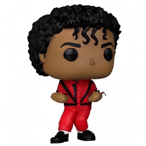 Funko POP! Rocks: Michael Jackson - (Thriller) - Collectable Vinyl Figure - Gift Idea - Official Merchandise - for Kids & Adults - Music Fans - Model Figure for Collectors and Display