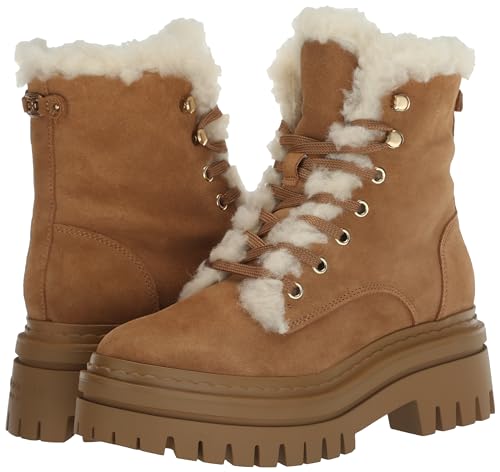 Sam Edelman Kyler Combat Boot Washed Taupe 10 Medium