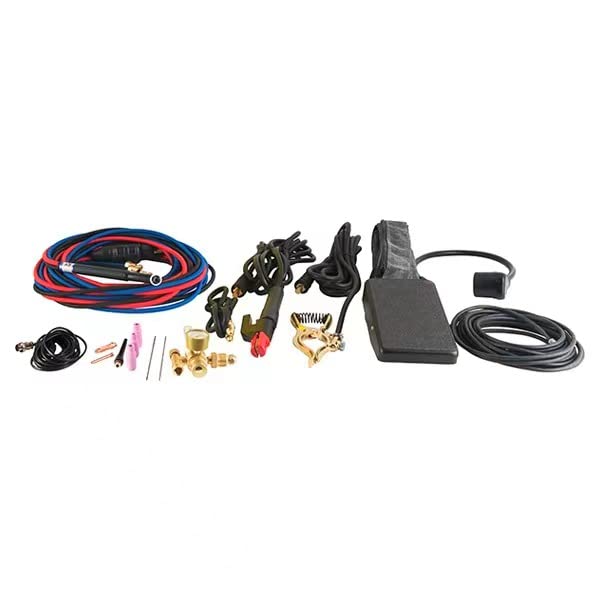 SP2004 Weldpro Digital TIG ACDC 250GD AC DC 250 Amp Tig/Stick Welder with Pulse Memory function Dual Voltage welding machine (Tig20WaterCooledTorchSet)
