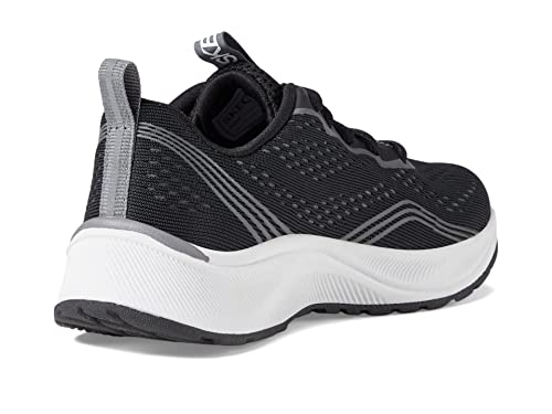 Skechers Kids Boy's Skechers Elite Sport-Push-Pac Sneaker, Charcoal/Red, 5 Big Kid