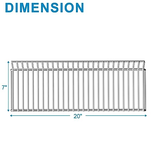 SafBbcue 7641 Warming Rack Replacement for Weber Spirit E-310 E/S-315 E-320 E-330 EP-310 EP/SP-320 Genesis Spirit E-210 E-320 Gas Grills 25" Warming Grates for Weber 4420201 4521001 47502001